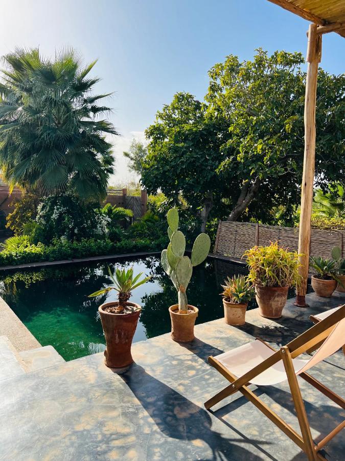 Aux Portes De Marrakech Villa Arts & Deco Avec Piscine Марракеш Экстерьер фото